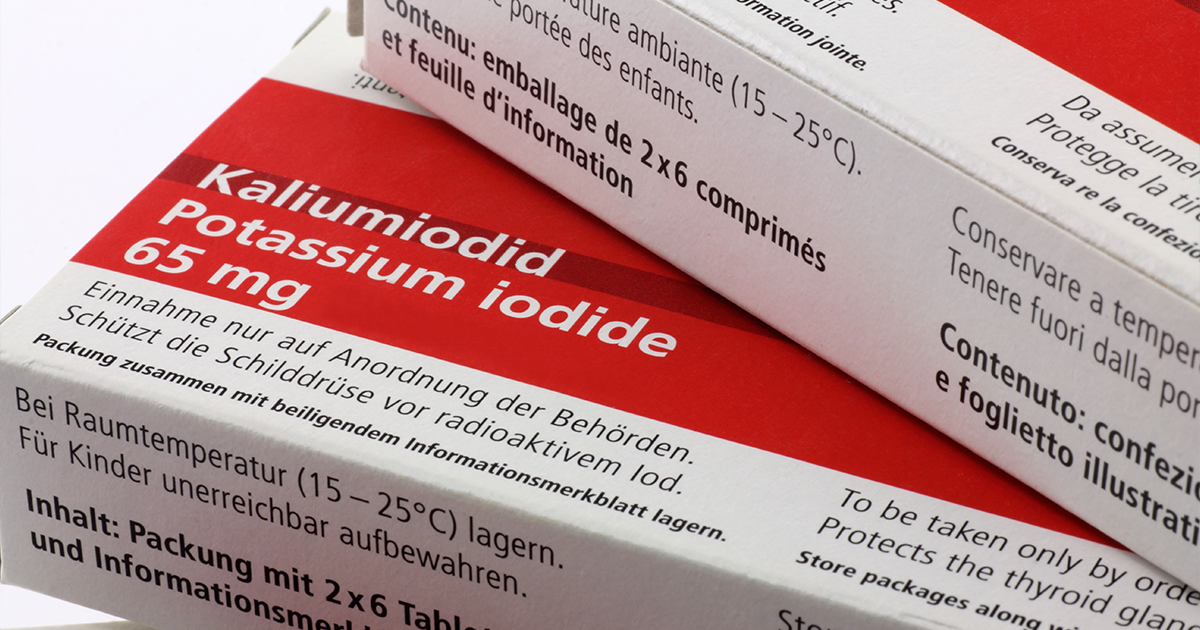 Warum Sie Jod-Tabletten nicht prophylaktisch nehmen sollten