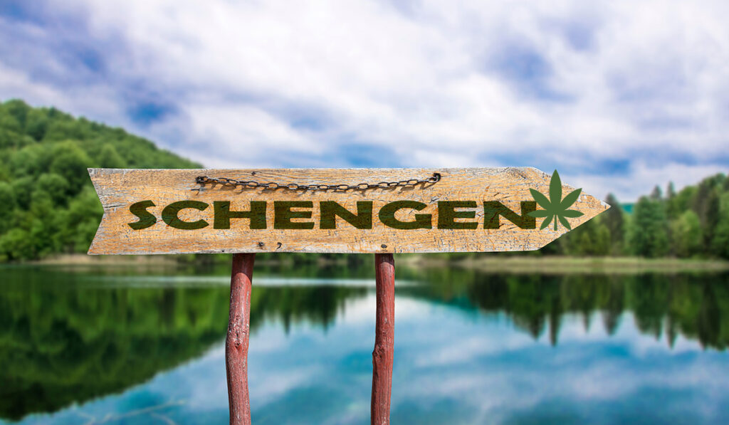 Reisen mit Cannabis in Schengen-Ländern