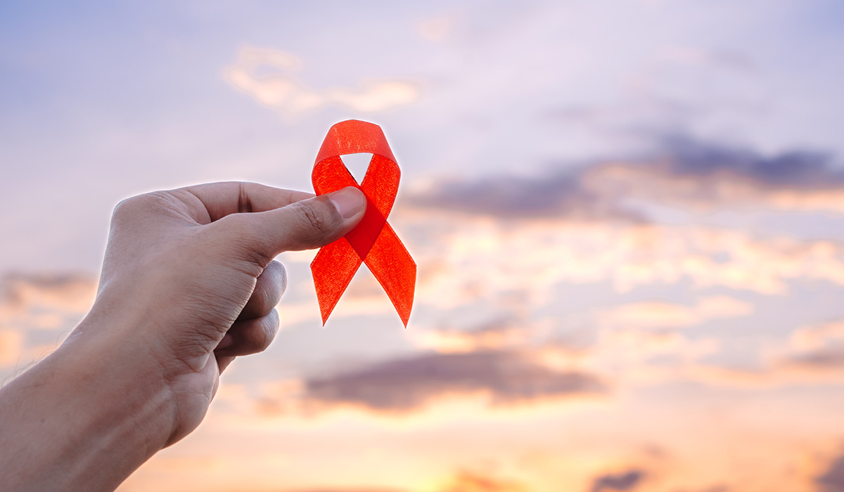 HIV-Schleife – Red Ribbon 